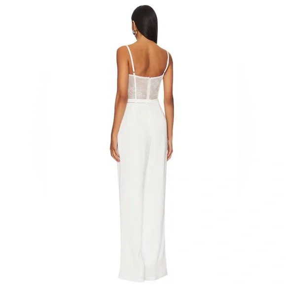 Katie May Tink Jumpsuit in Ivory size medium - Picture 3 of 3